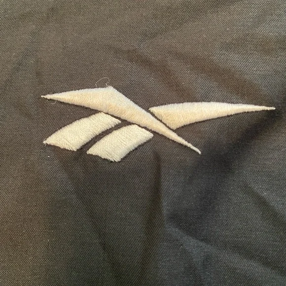 Reebok Men’s Black Pullover Windbreaker with BULL  Lacrosse Logo BRINE UPSTATE - Picture 7 of 12